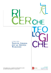 Cover of the journal Ricerche teologiche - 1120-8333