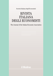 Cover of the journal Rivista italiana degli economisti - 1593-8662