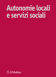 Cover of Autonomie locali e servizi sociali - 0392-2278