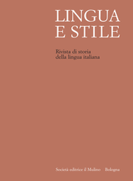 Cover of Lingua e  Stile - 0024-385X