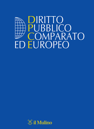 Copertina del fascicolo 2/2024 from journal Diritto pubblico comparato ed europeo